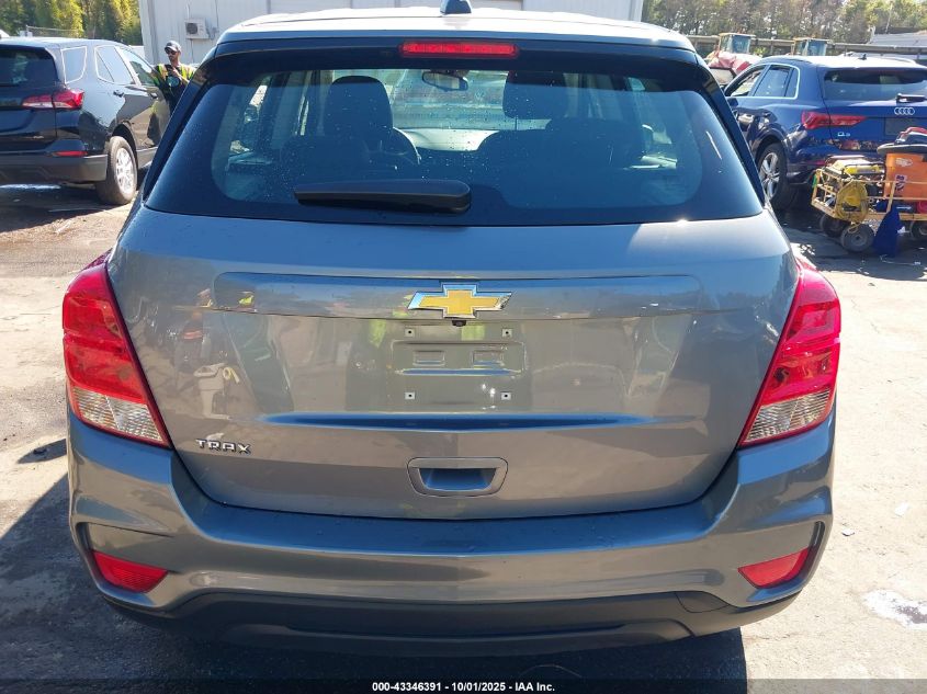 2020 Chevrolet Trax Fwd Ls VIN: 3GNCJKSB0LL204459 Lot: 43346391