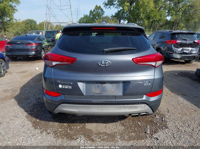 2017 HYUNDAI TUCSON LIMITED - KM8J3CA25HU320766