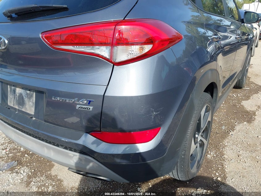 2017 HYUNDAI TUCSON LIMITED - KM8J3CA25HU320766
