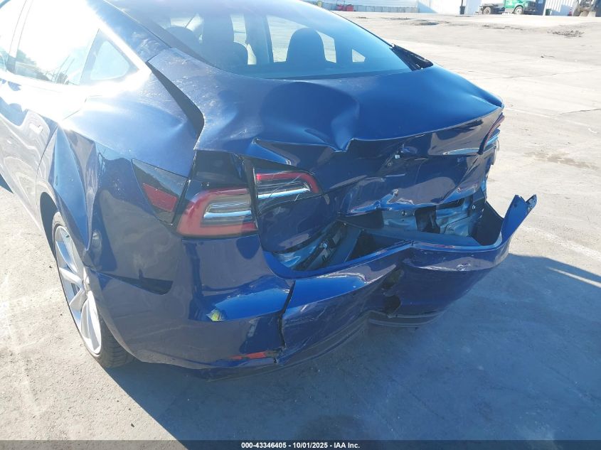 2018 Tesla Model 3 Long Range/Mid Range VIN: 5YJ3E1EA8JF012275 Lot: 43346405