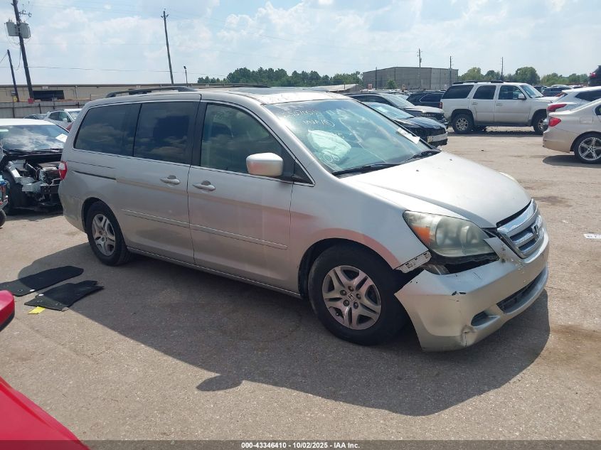 2006 Honda Odyssey Ex-L VIN: 5FNRL38766B019504 Lot: 43346410