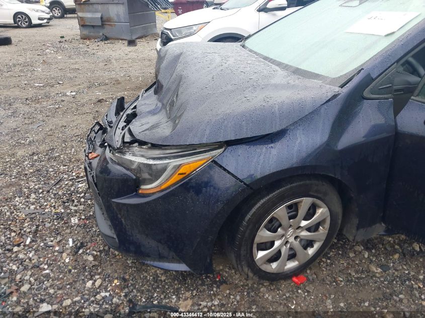 2023 Toyota Corolla Le VIN: 5YFB4MDE8PP020667 Lot: 43403665