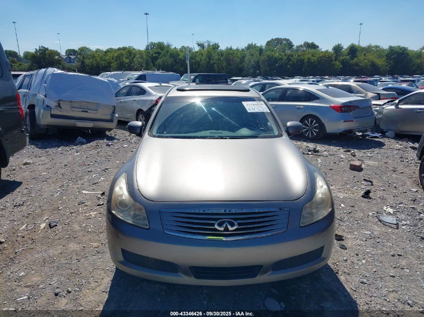 2007 Infiniti G35 Journey VIN: JNKBV61E47M718305 Lot: 43346426