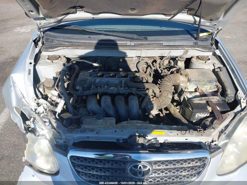 2008 Toyota Corolla Ce VIN: 2T1BR32E38C918495 Lot: 43346458