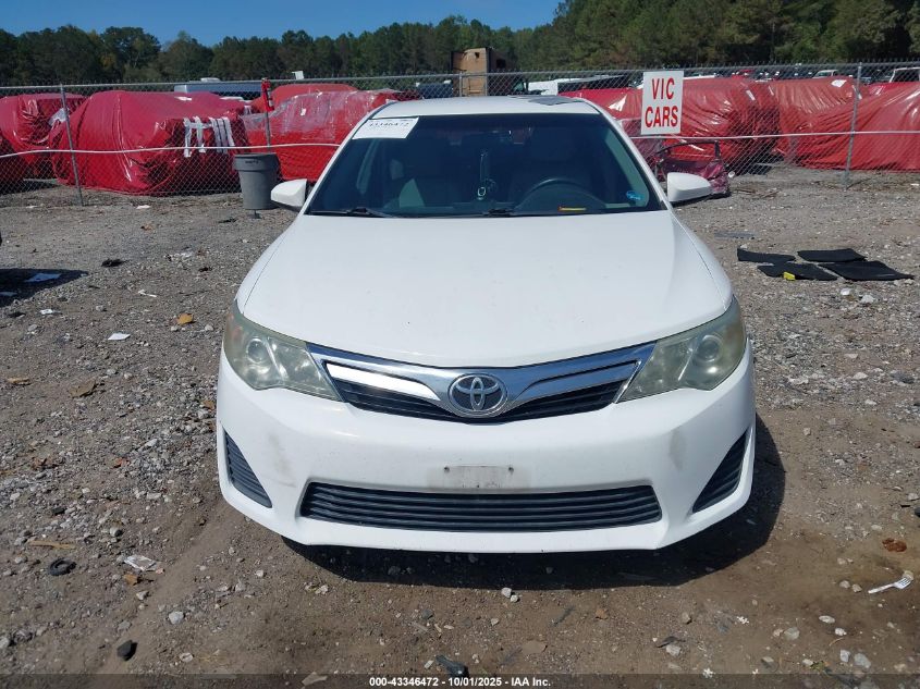 2013 Toyota Camry Le VIN: 4T1BF1FK3DU274065 Lot: 43346472