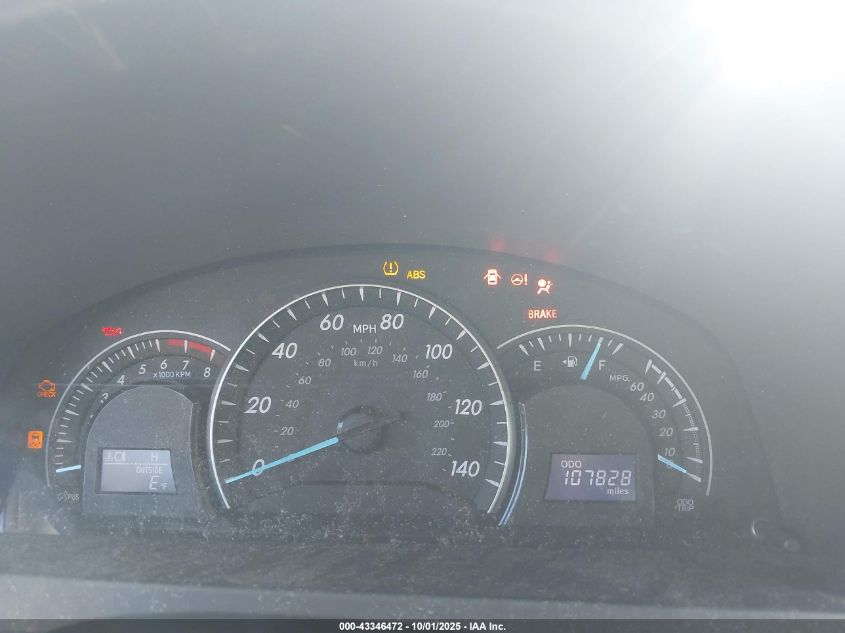 2013 Toyota Camry Le VIN: 4T1BF1FK3DU274065 Lot: 43346472