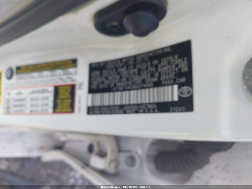 2013 Toyota Camry Le VIN: 4T1BF1FK3DU274065 Lot: 43346472