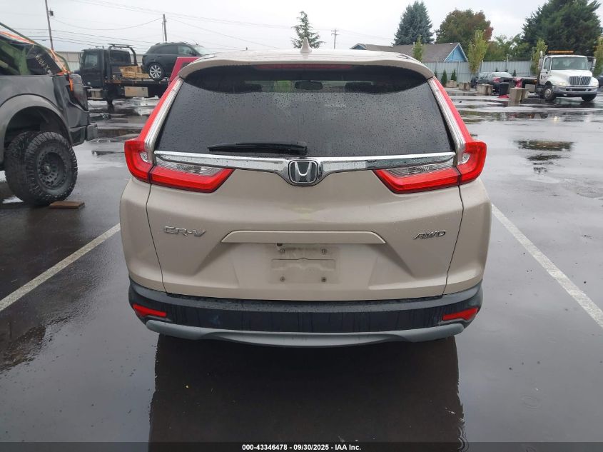 2017 Honda Cr-V Ex-L/Ex-L Navi VIN: 5J6RW2H89HL020120 Lot: 43346478