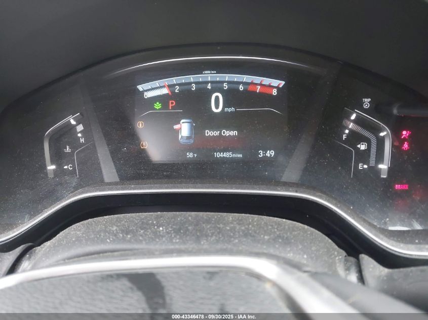 2017 Honda Cr-V Ex-L/Ex-L Navi VIN: 5J6RW2H89HL020120 Lot: 43346478