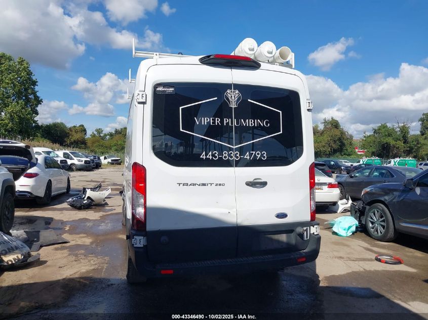 2019 Ford Transit-250 VIN: 1FTYR2CM7KKB65991 Lot: 43346490