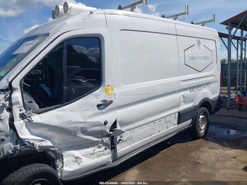 2019 Ford Transit-250 VIN: 1FTYR2CM7KKB65991 Lot: 43346490