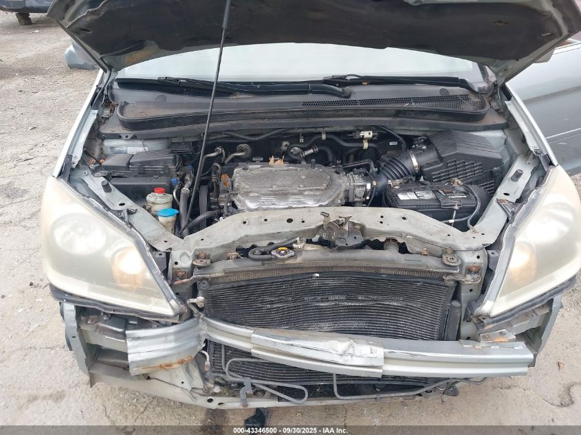 2010 Honda Odyssey Ex-L VIN: 5FNRL3H75AB057282 Lot: 43346500