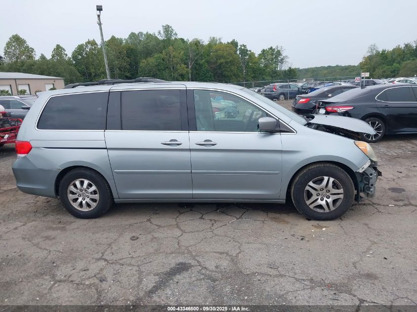 2010 Honda Odyssey Ex-L VIN: 5FNRL3H75AB057282 Lot: 43346500