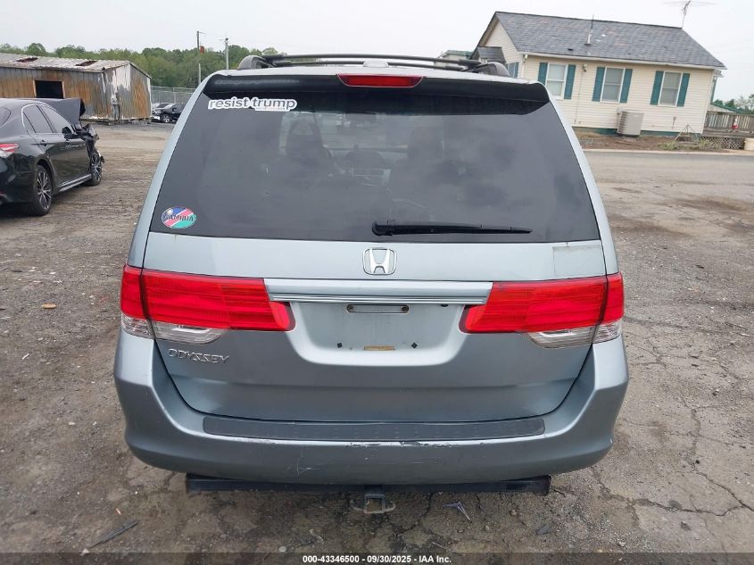 2010 Honda Odyssey Ex-L VIN: 5FNRL3H75AB057282 Lot: 43346500