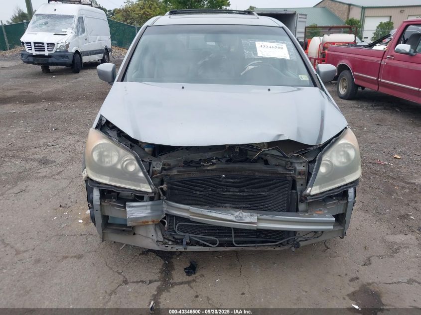 2010 Honda Odyssey Ex-L VIN: 5FNRL3H75AB057282 Lot: 43346500