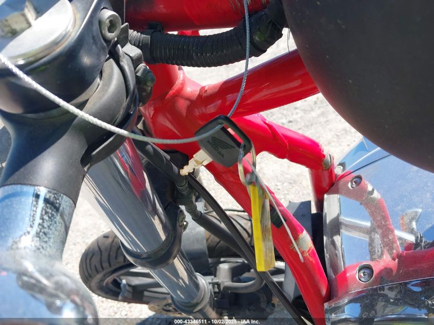 2012 Honda Vt1300 Cx VIN: JH2SC61PXCK000053 Lot: 43346511