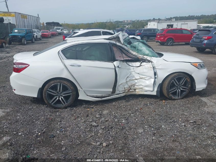 2017 Honda Accord Sport Se VIN: 1HGCR2F16HA196502 Lot: 43346513