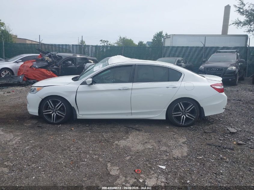 2017 Honda Accord Sport Se VIN: 1HGCR2F16HA196502 Lot: 43346513