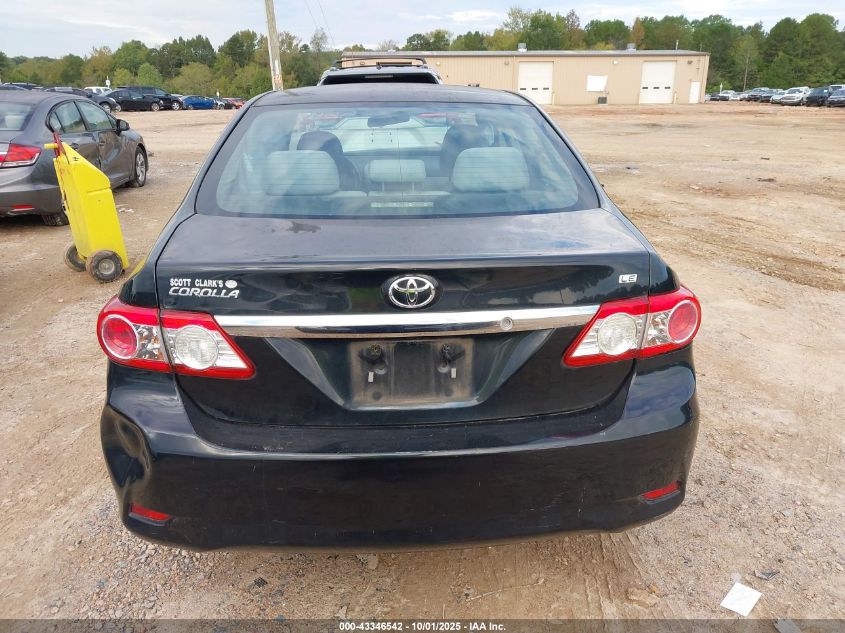 2013 Toyota Corolla Le VIN: 2T1BU4EE4DC015542 Lot: 43346542