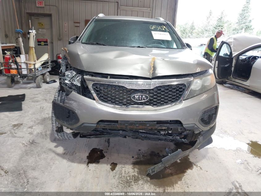2011 Kia Sorento Lx V6 VIN: 5XYKT4A25BG176868 Lot: 43346569