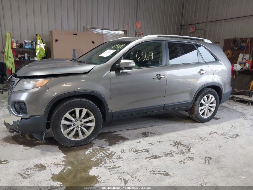 2011 Kia Sorento Lx V6 VIN: 5XYKT4A25BG176868 Lot: 43346569