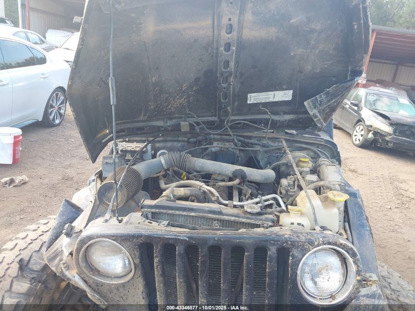 2001 Jeep Wrangler Sahara VIN: 1J4FA59S41P318134 Lot: 43346577