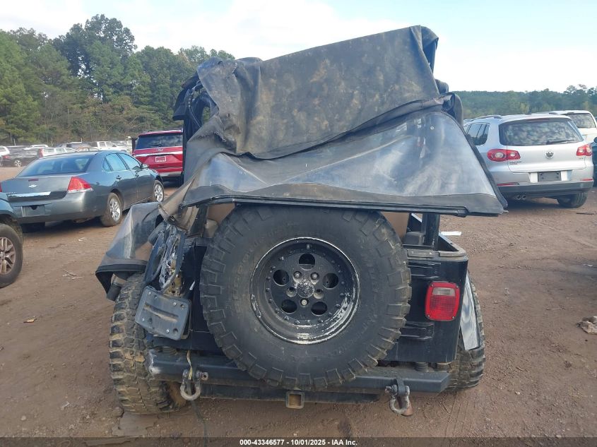 2001 Jeep Wrangler Sahara VIN: 1J4FA59S41P318134 Lot: 43346577