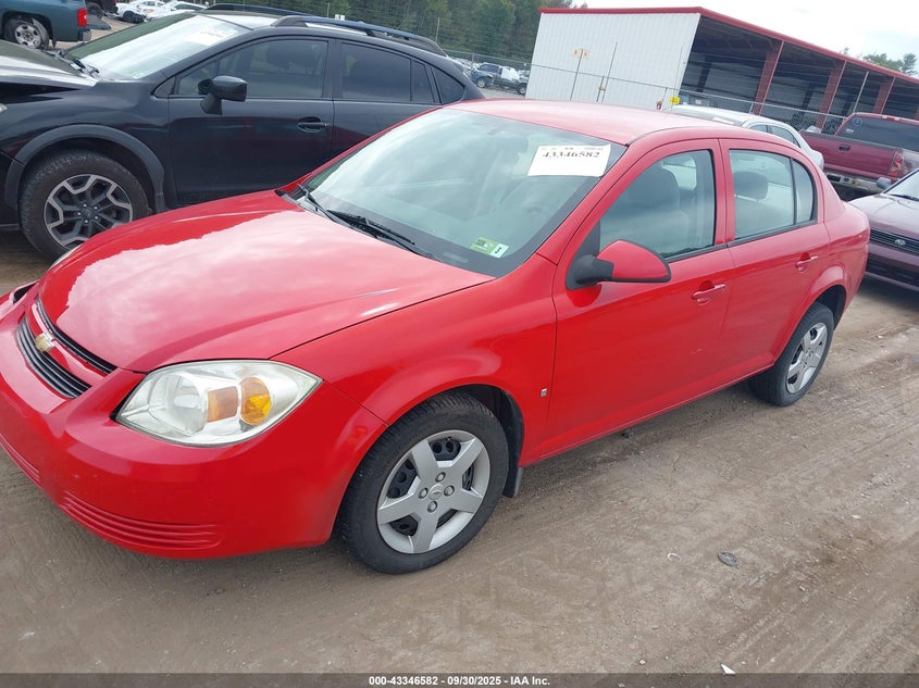 CHEVROLET COBALT 2008 VIN 1G1AL58F687126361