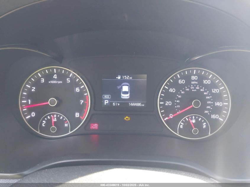 2019 Kia Optima Lx VIN: 5XXGT4L34KG373000 Lot: 43346619