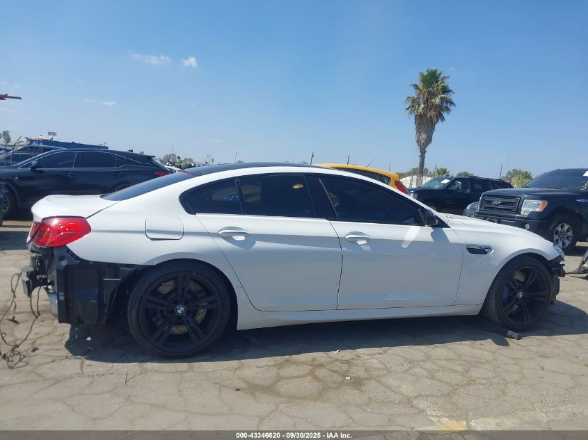 2016 BMW M6 GRAN COUPE - WBS6E9C5XGGF92639