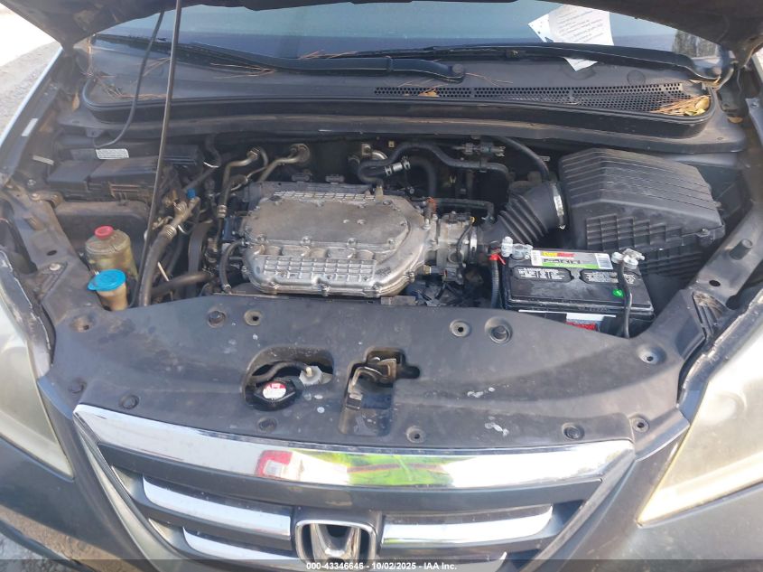 2006 Honda Odyssey Touring VIN: 5FNRL38826B111458 Lot: 43346646