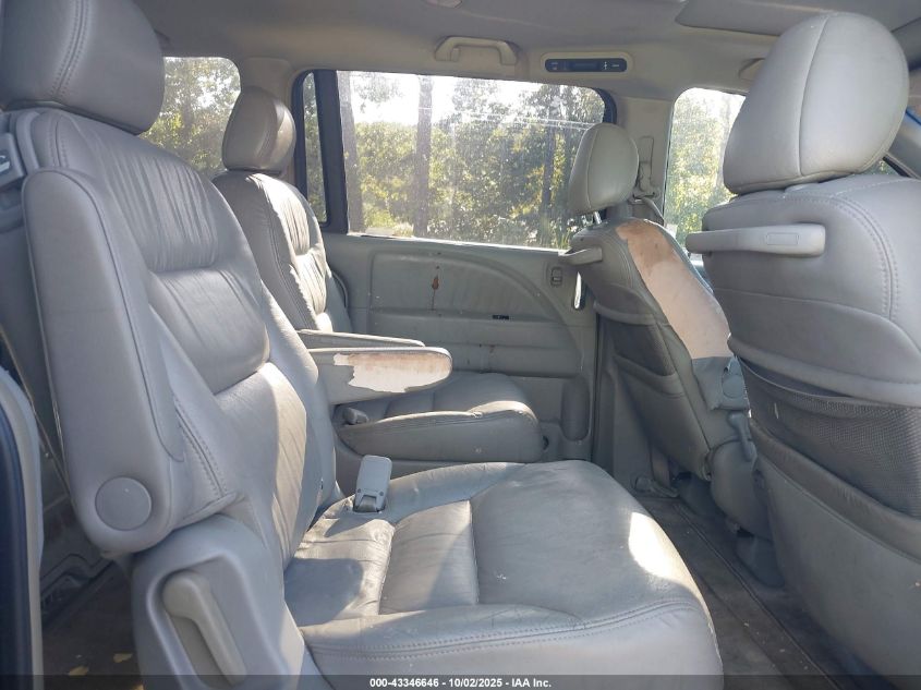 2006 Honda Odyssey Touring VIN: 5FNRL38826B111458 Lot: 43346646