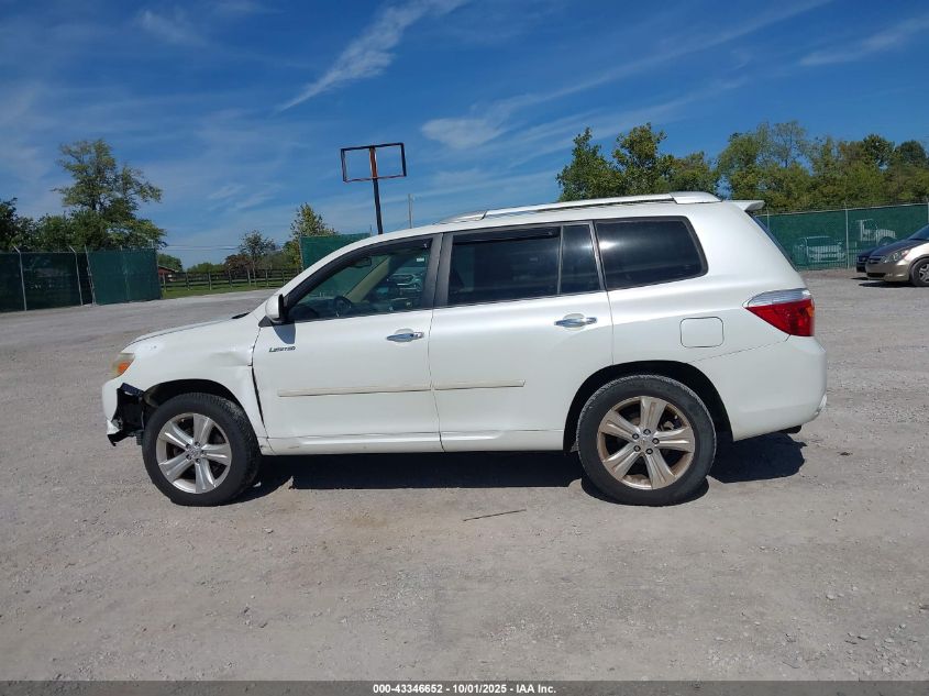 2008 Toyota Highlander Limited VIN: JTEDS42A082031916 Lot: 43346652