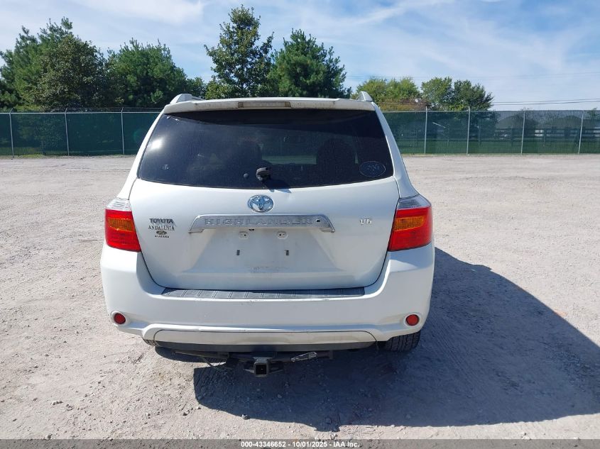 2008 Toyota Highlander Limited VIN: JTEDS42A082031916 Lot: 43346652