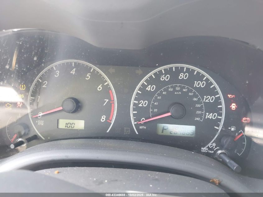 2009 Toyota Corolla VIN: JTDBL40E199032094 Lot: 43346688