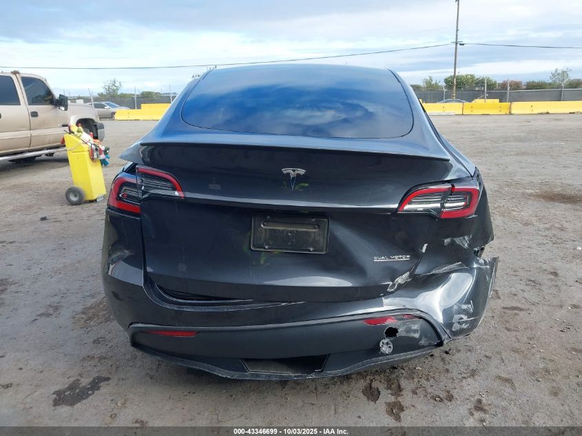 2024 Tesla Model Y Performance Dual Motor All-Wheel Drive VIN: 7SAYGDEF9RF050481 Lot: 43346699