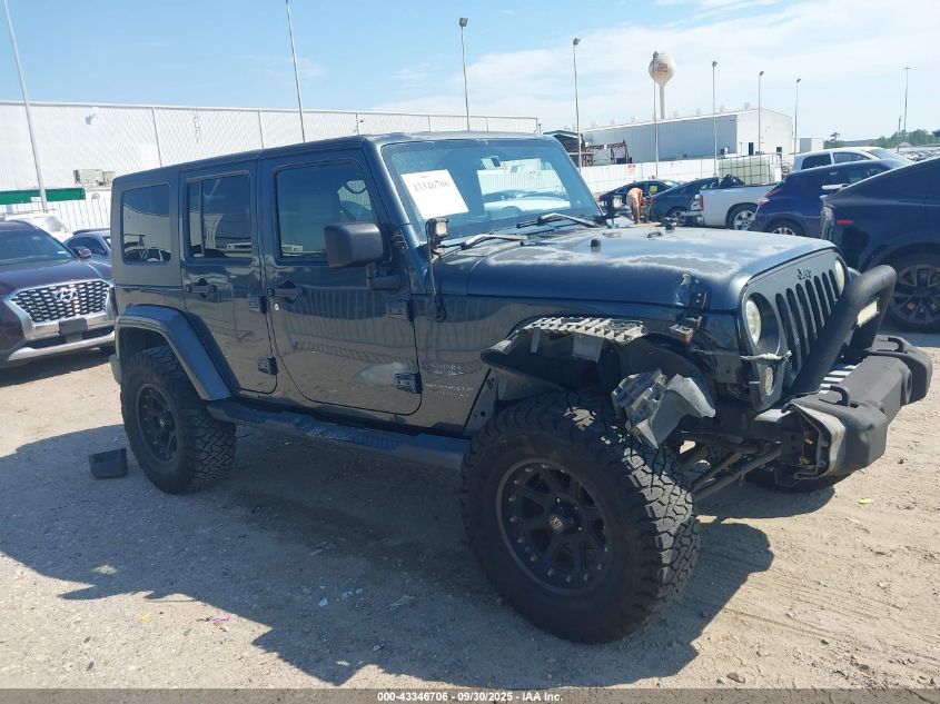 2008 Jeep Wrangler Unlimited Sahara VIN: 1J4GA59128L604593 Lot: 43346706