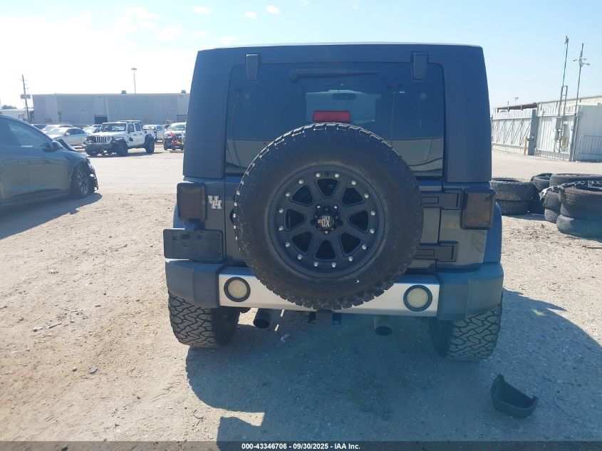 2008 Jeep Wrangler Unlimited Sahara VIN: 1J4GA59128L604593 Lot: 43346706
