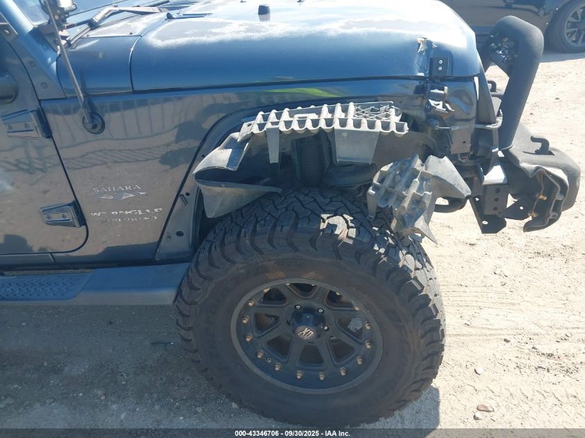 2008 Jeep Wrangler Unlimited Sahara VIN: 1J4GA59128L604593 Lot: 43346706