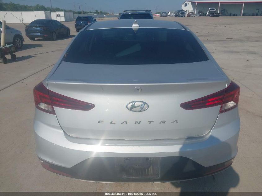 2019 Hyundai Elantra Value Edition VIN: KMHD84LF8KU851410 Lot: 43346731