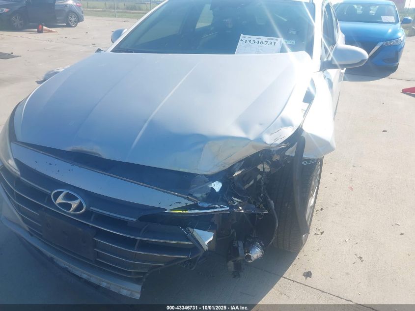 2019 Hyundai Elantra Value Edition VIN: KMHD84LF8KU851410 Lot: 43346731