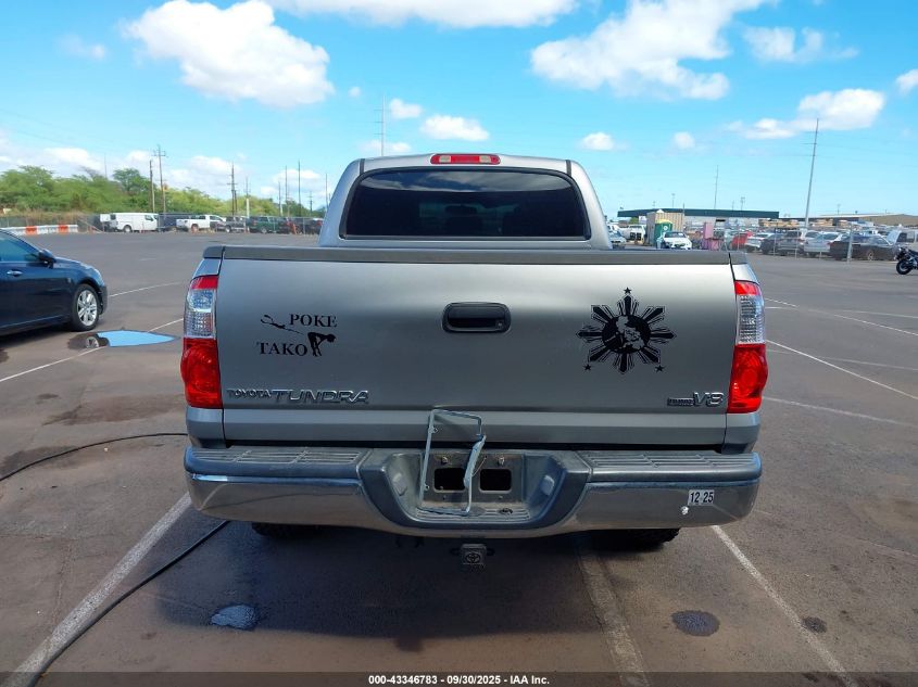 2006 Toyota Tundra Darrell Waltrip Edition/Sr5 V8 VIN: 5TBET34166S515195 Lot: 43346783