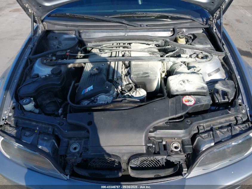 2004 BMW M3 VIN: WBSBL934X4PN56406 Lot: 43346787