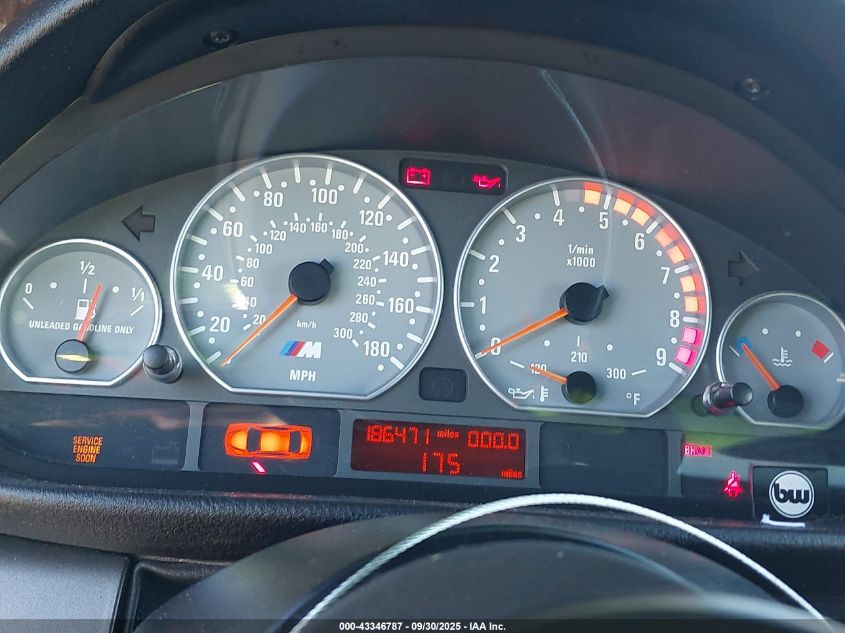 2004 BMW M3 VIN: WBSBL934X4PN56406 Lot: 43346787