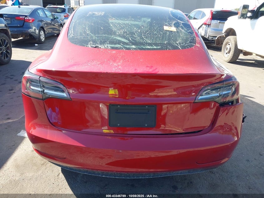 2018 Tesla Model 3 Long Range/Performance VIN: 5YJ3E1EB1JF117278 Lot: 43346789