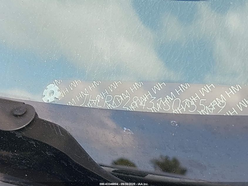 2001 Honda Cr-V Lx VIN: JHLRD28431S015549 Lot: 43346804