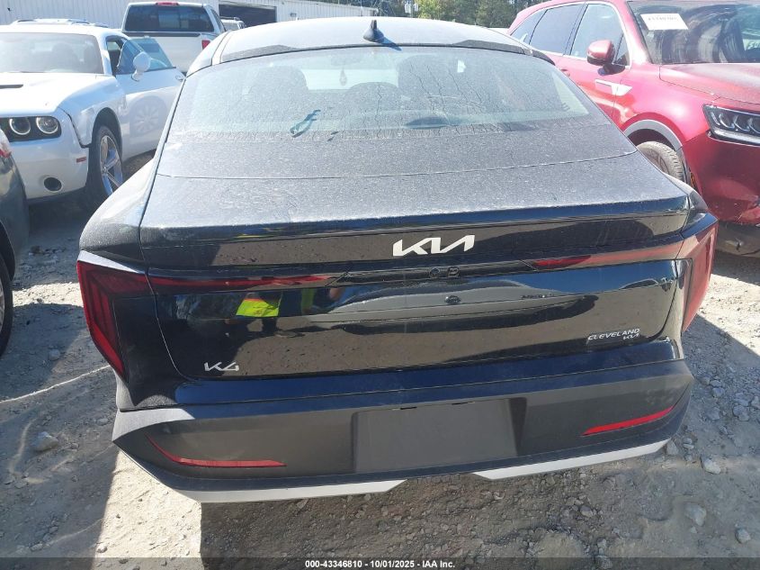 2025 Kia K4 Ex VIN: 3KPFU4DE7SE154338 Lot: 43346810