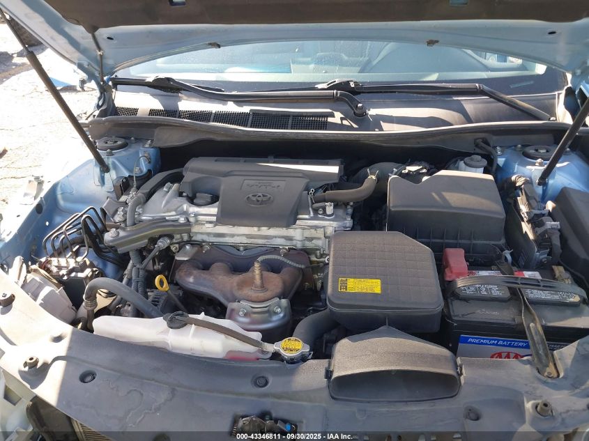 2012 Toyota Camry Xle VIN: 4T4BF1FK1CR234782 Lot: 43346811