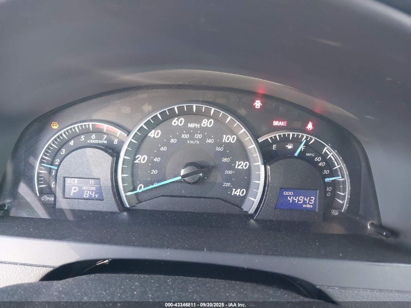 2012 Toyota Camry Xle VIN: 4T4BF1FK1CR234782 Lot: 43346811