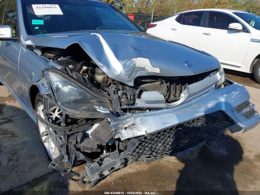 2013 Mercedes-Benz C 300 Sport 4Matic VIN: WDDGF8AB8DA818237 Lot: 43346815